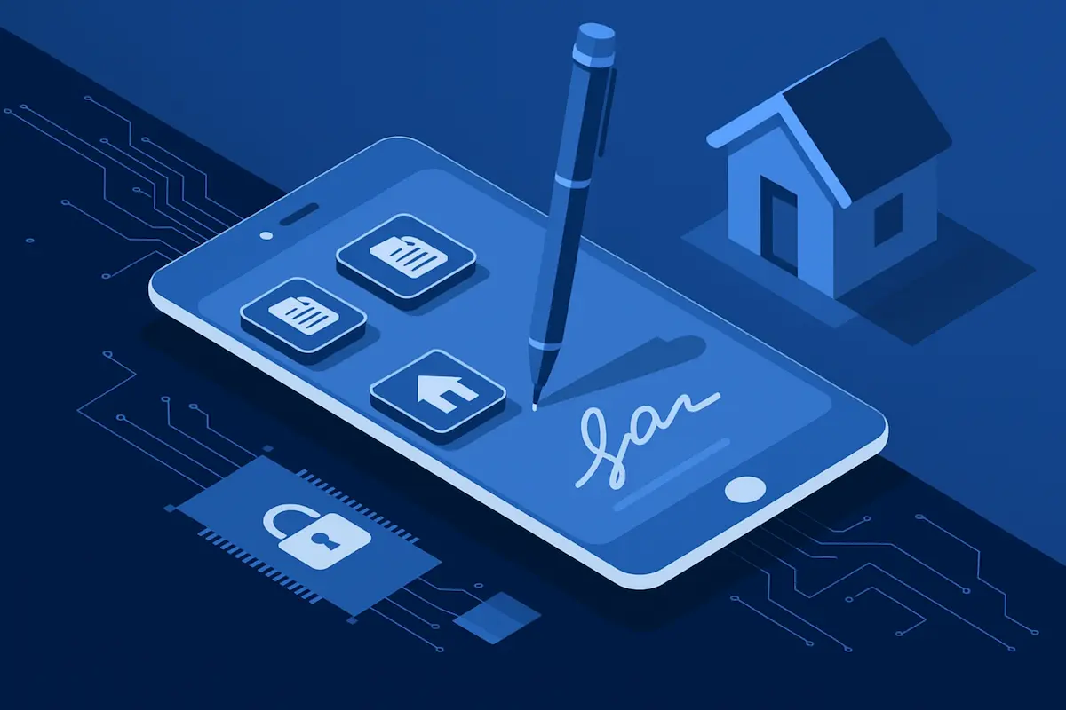 Jak mi elektronický podpis pomůže při nákupu nemovitosti?